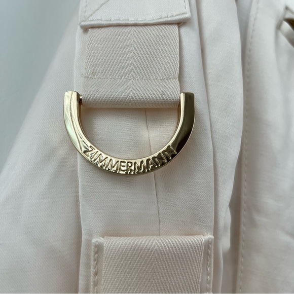 Authentic RARE Zimmermann white/ivory utility jumpsuit 0 - Picture 12 of 16